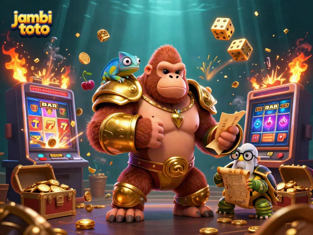 Engage in thrilling gameplay at jambi toto with exciting characters and vibrant casino elements.
