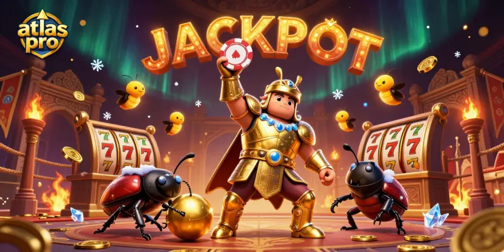 Atlas Pro offre une expérience de jeu enrichissante avec des jackpots en direct et une interface de qualité.