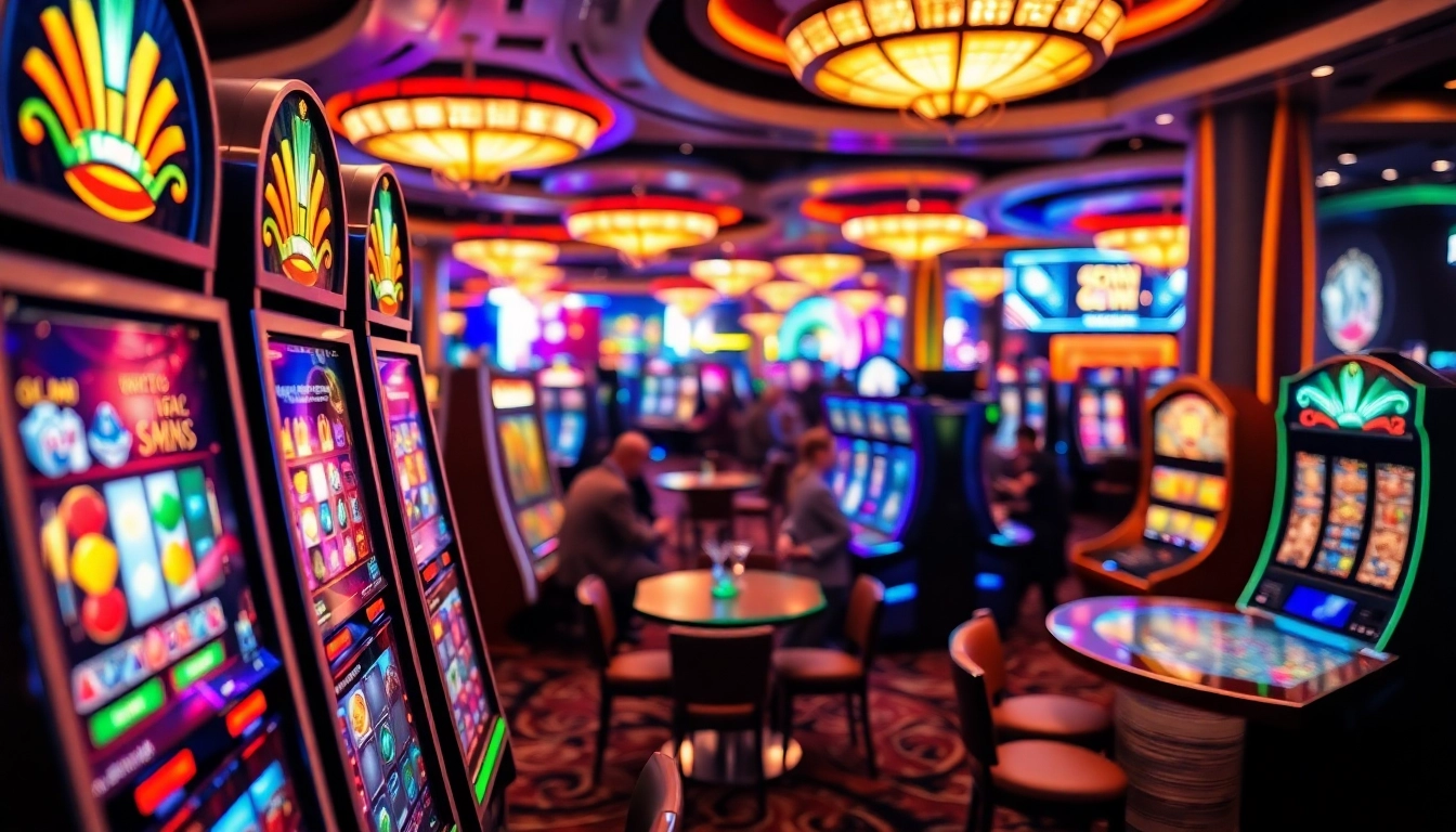 Jouez aux machines à sous dans un nouveau casino en ligne français rempli d'énergie.