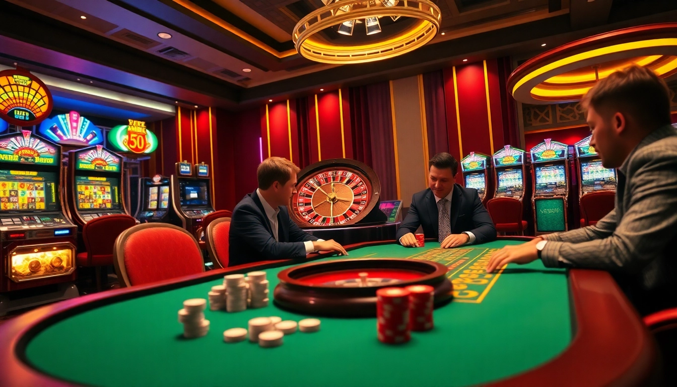 Experience thrilling gameplay at https://gk88.city/ with luxury casinos, poker tables, and slot machines.