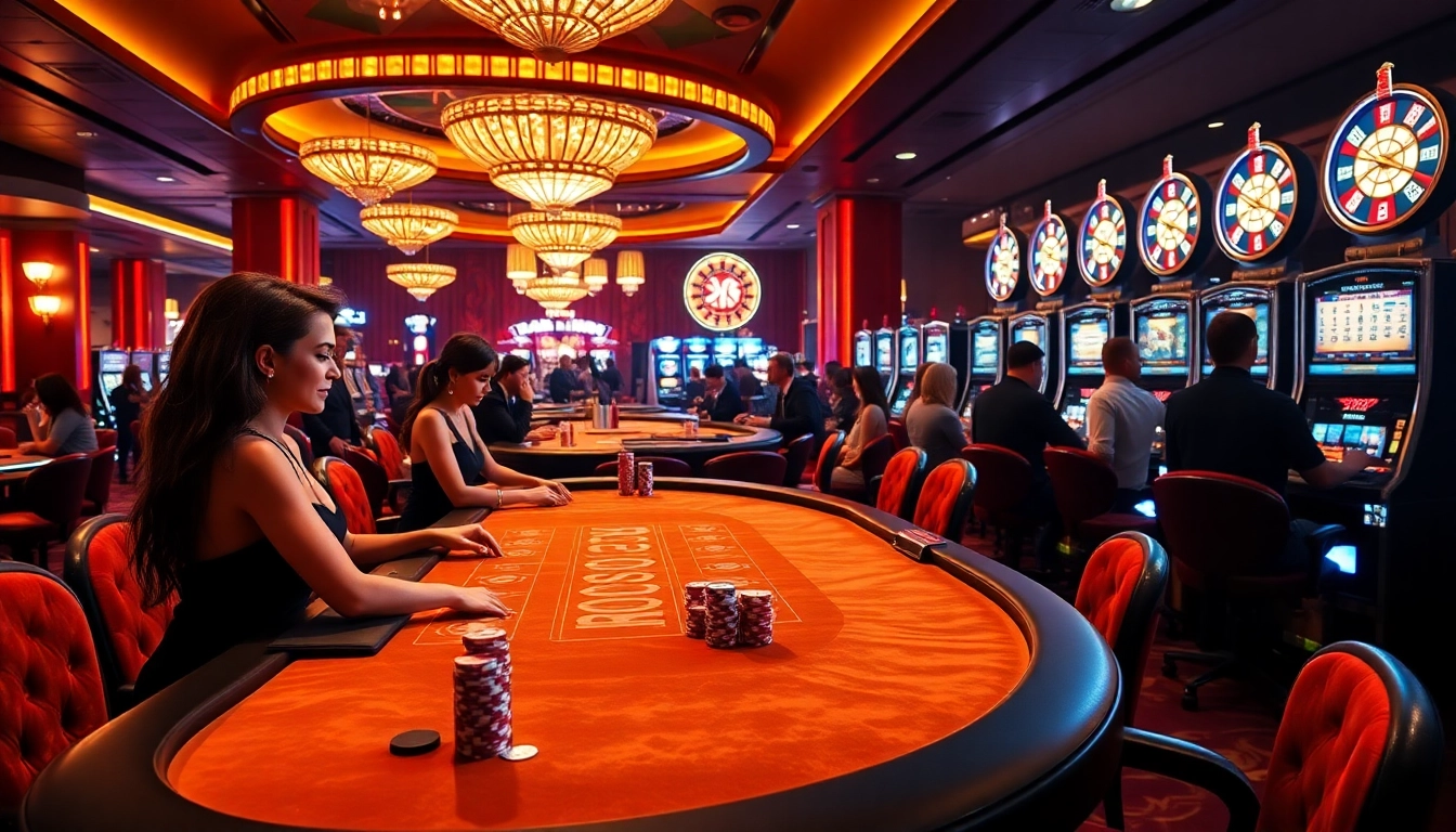 Experience the excitement of gambling at nohu90 with engaging casino games and vibrant atmosphere.