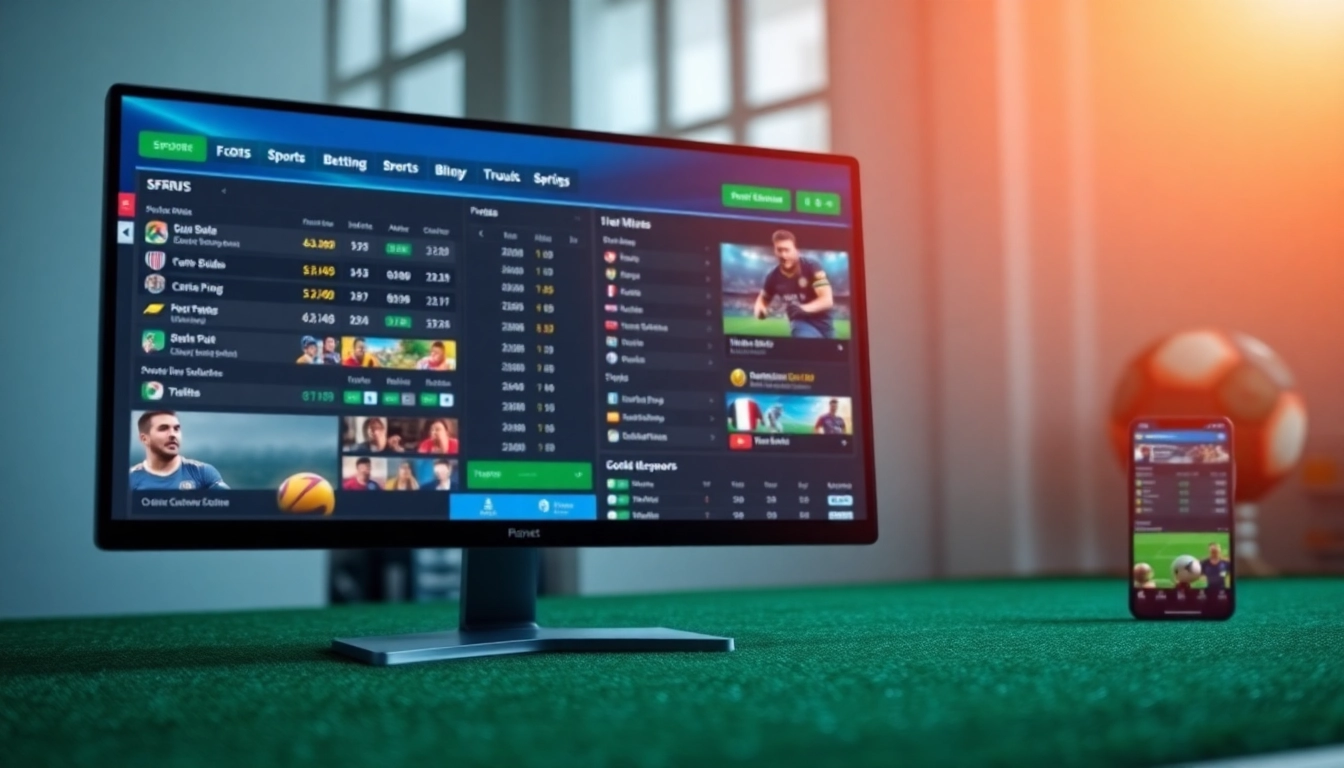 Pariez sur le site de paris sportifs en ligne avec une interface accueillante et moderne.