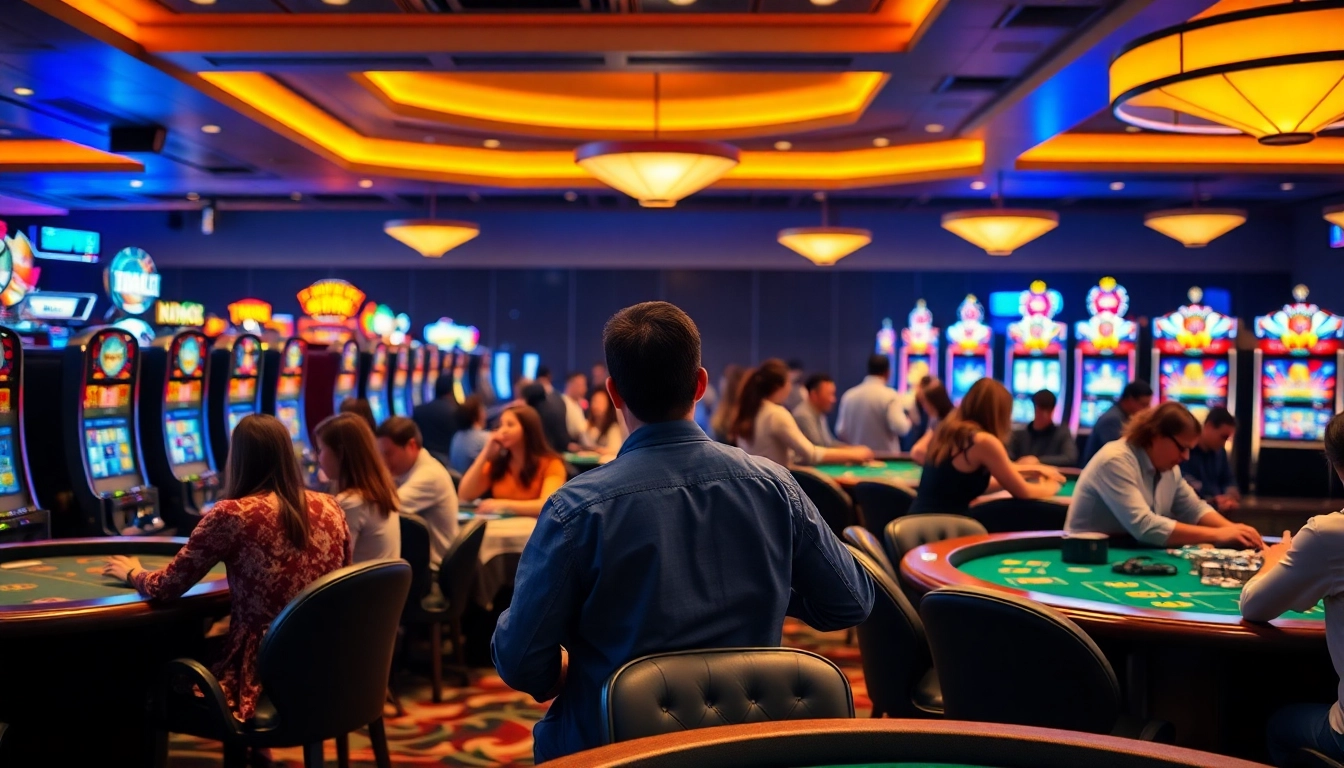 Plongez dans l'univers d'un casino sans KYC, avec une ambiance vibrante et des joueurs engagés.