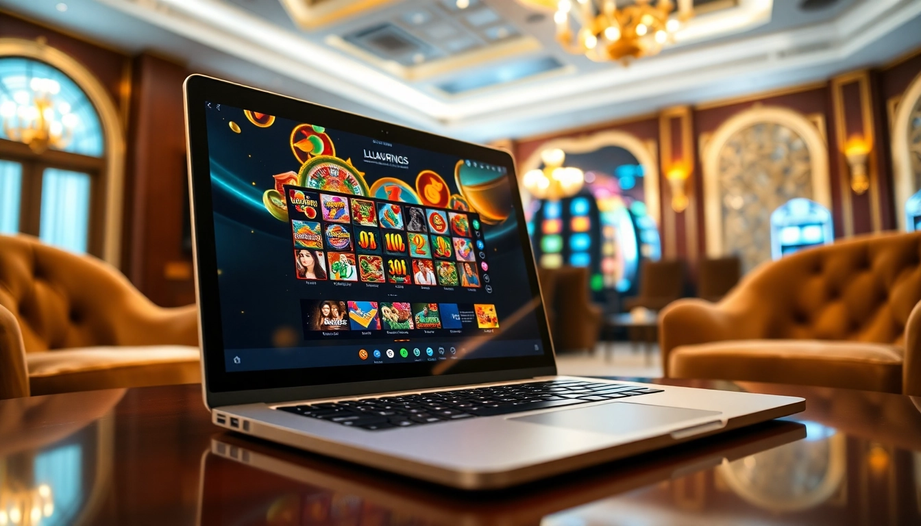 Découvrez une expérience immersive de casino en ligne France avec un setup de jeu sophistiqué.