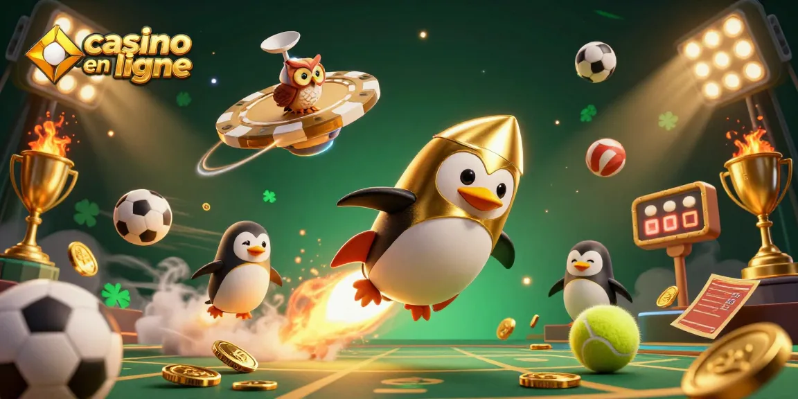 Profitez de l'univers des jeux de casino en ligne avec des personnages colorés et dynamiques.