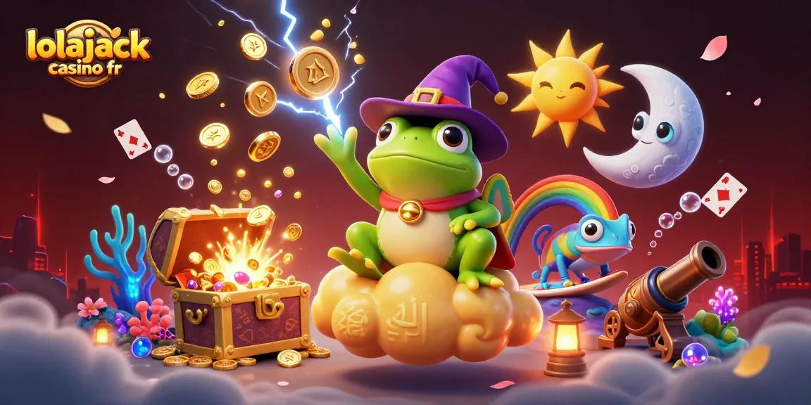 Experience the excitement of lolajack casino fr with golden coin storms and dynamic gaming elements.