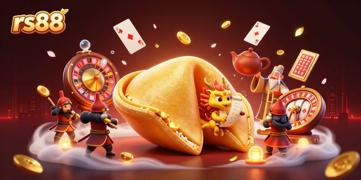Experience thrilling wins at rs88 with a vibrant scene of golden fortunes and casino excitement.