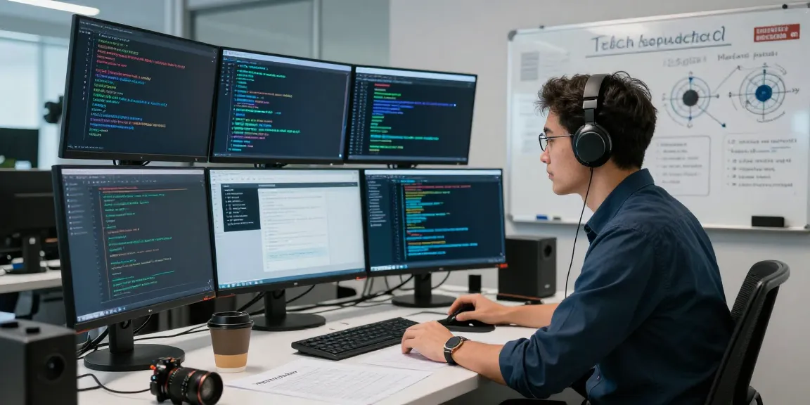 Analyse des logiciels espions dans un bureau moderne par un expert en cybersécurité.