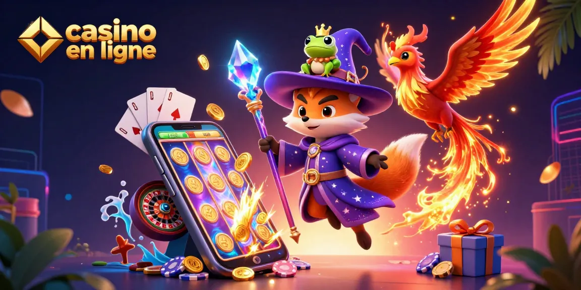 Profitez de l'excitation du casino en ligne avec des jeux colorés et des gains multicolores