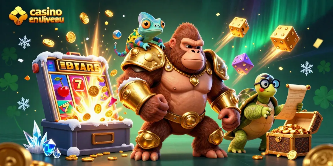Profitez du casino en ligne nouveau avec des personnages animés et des éléments de jeux captivants.